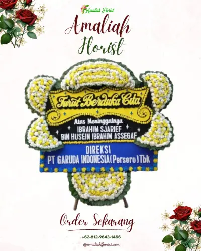 Papan Bunga Duka di Cibulakan